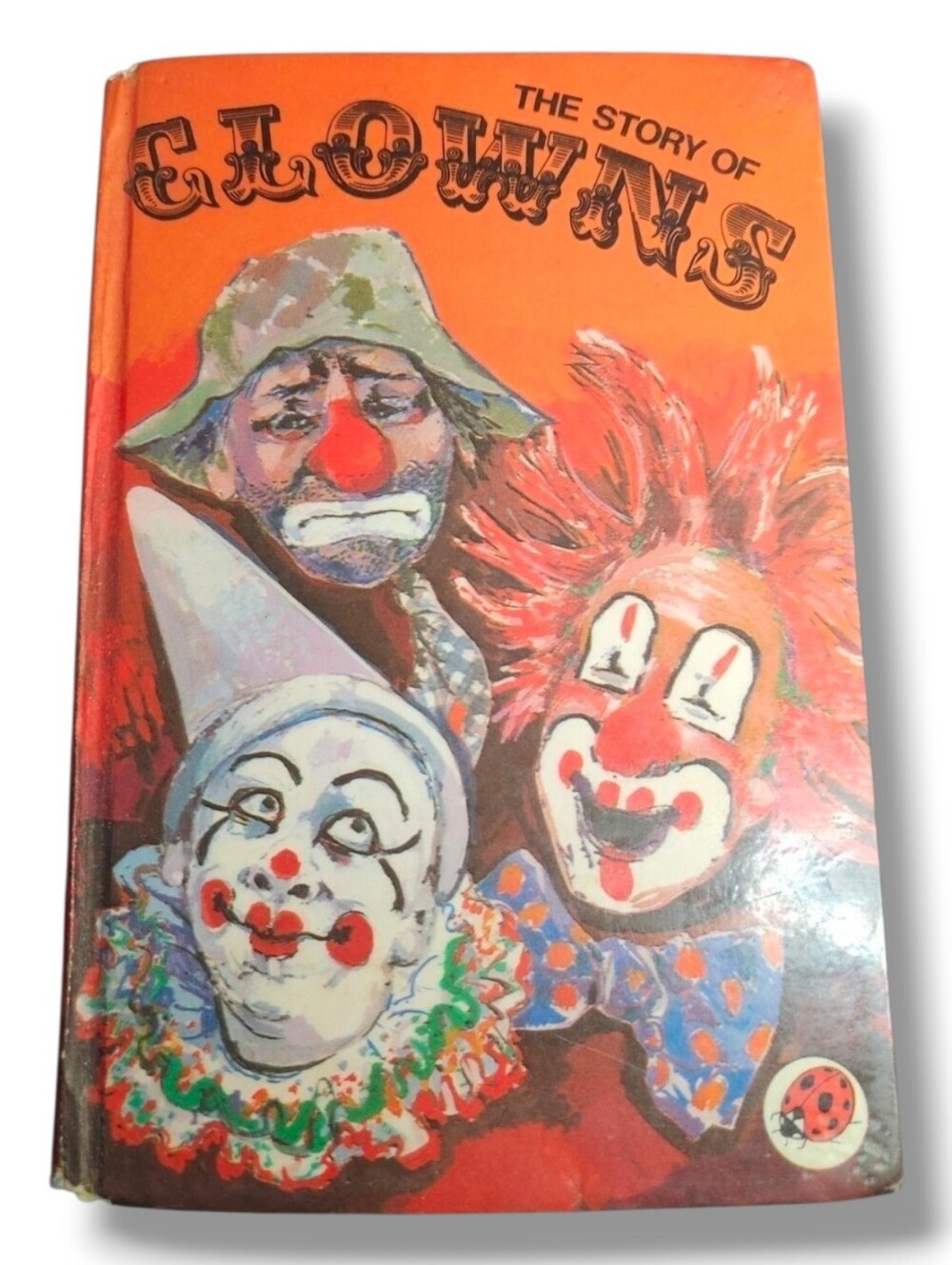 VTG THE STORY OF CLOWNS PIERROT HARLEQUIN CIRCUS LADYBIRD BOOK 1976 1st EDITION